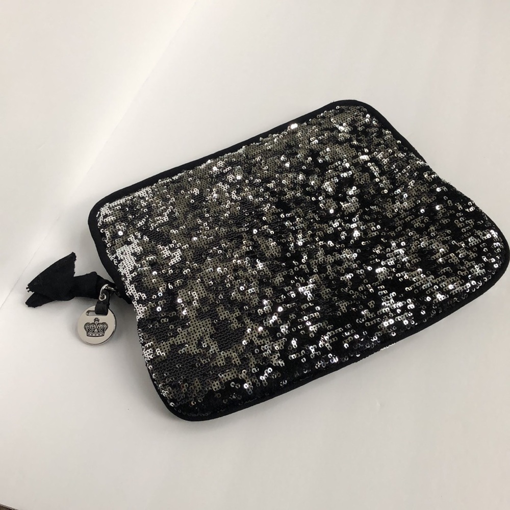 Juicy Couture Black and Silver IPad Case